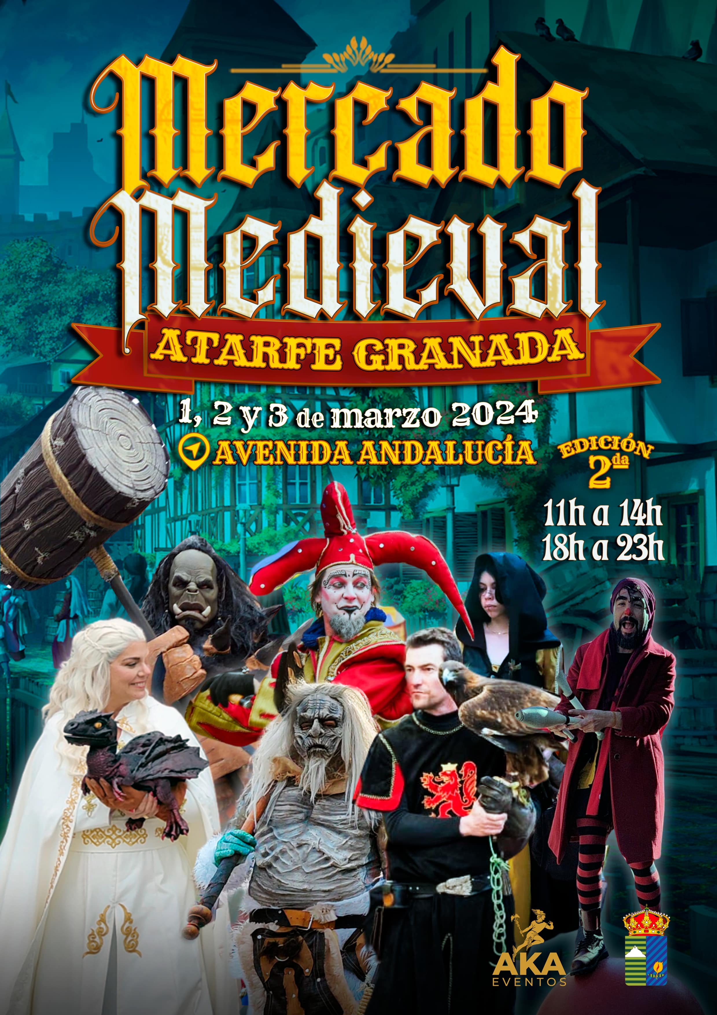 Mercado medieval Atarfe, Granada